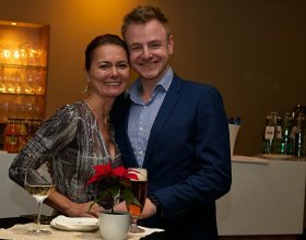 Kateřina Neumannová, česká olympionička a Jan Smigmátor, český swingový zpěvák (130)